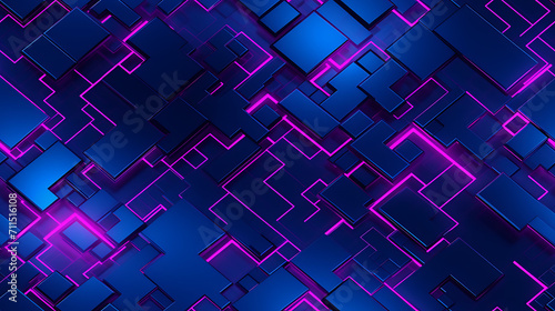 Blue, pink purple high tech simple ui ux backround texture, gaming, online, computer. - Seamless tile. Endless and repeat print. 
