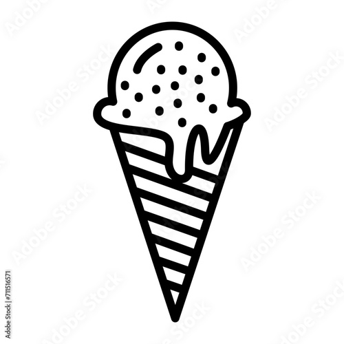 Ice Cream Line icon