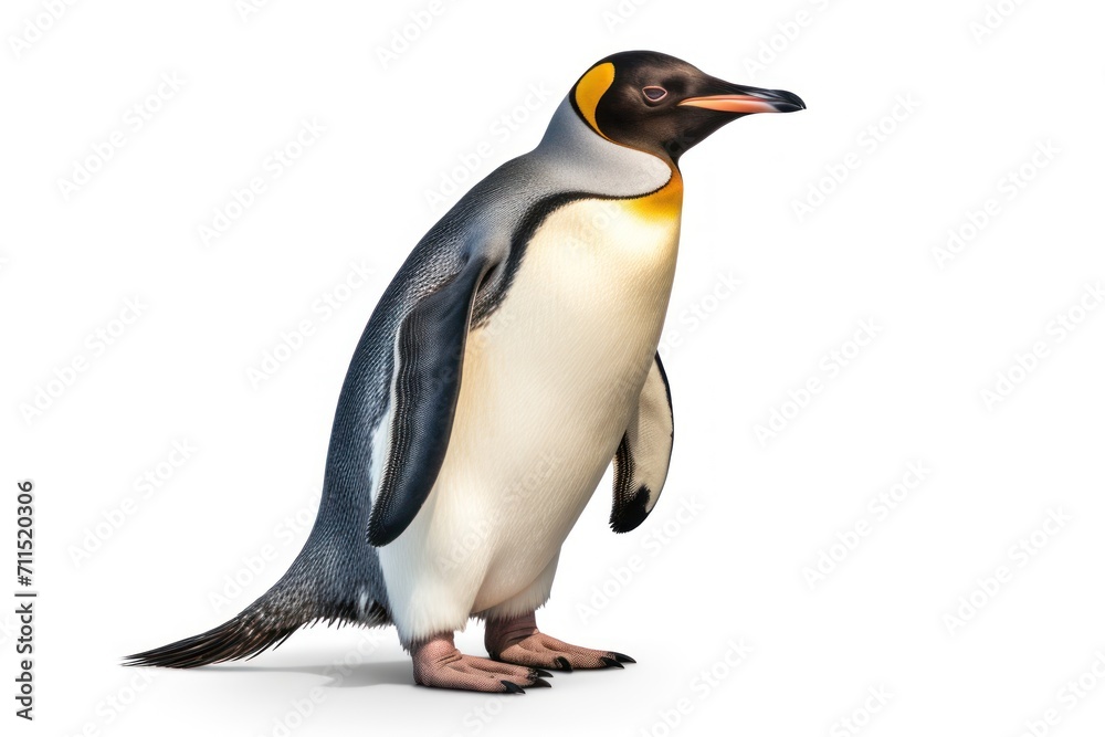 Fototapeta premium Penguin isolated on a white background