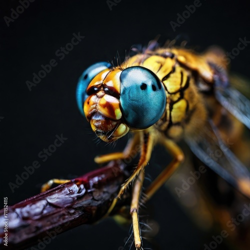 close up dragon fly © alvian