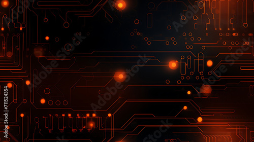 Abstract Orange high tech simple ui ux backround texture, gaming, online, computer. - Seamless tile. Endless and repeat print.	
