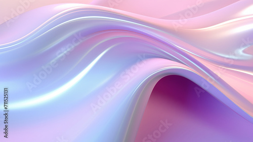 Abstract 3d art background with curve shape. Hologram
