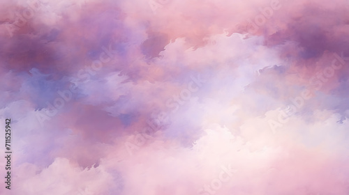 abstract watercolor background - Purple clouds in the sky  abstract illustration - Seamless tile. Endless and repeat print.