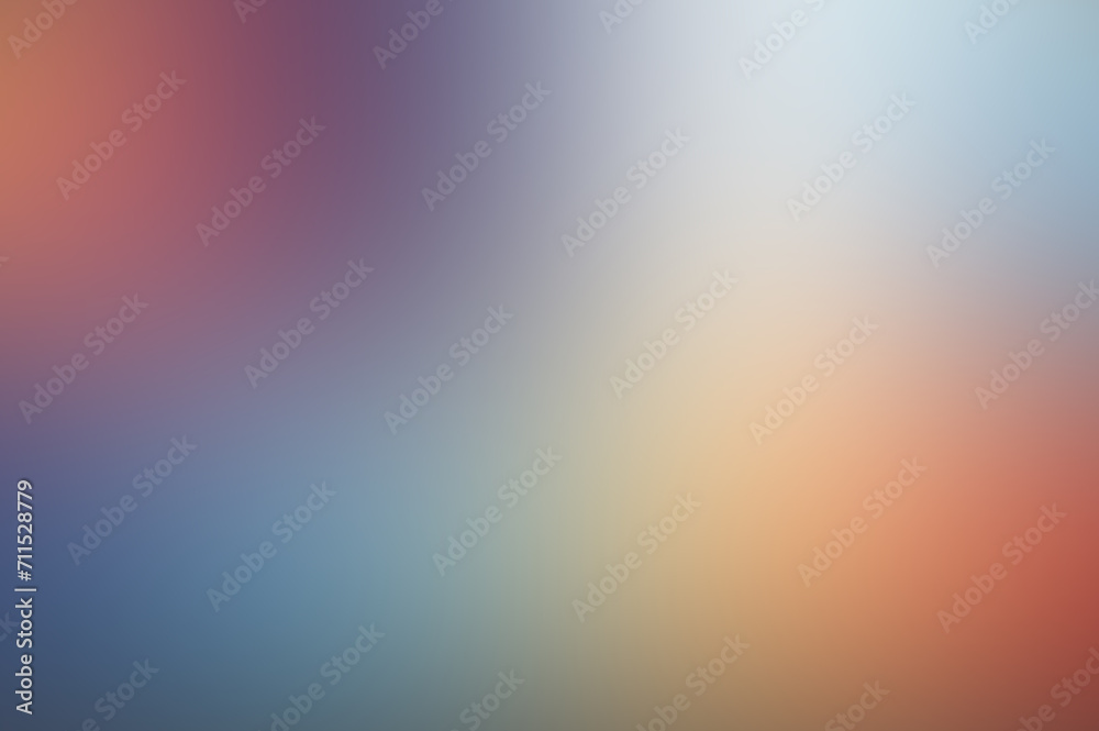 blurred orange blue purple pink ,blur abstract background used as background for display or montage your products or wall