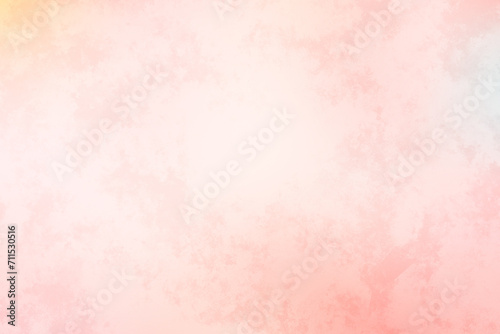 Różowe tło z elementami chmur © markstudio2008