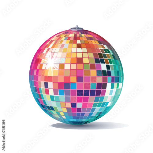 shiny disco ball photo