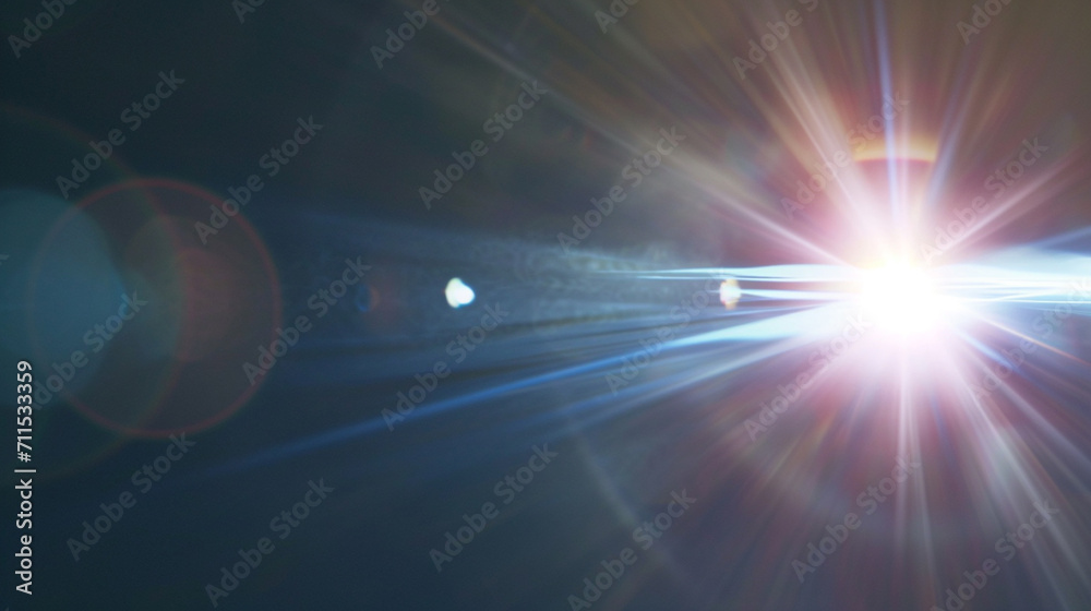 Light leak professional optical lens flare overlay copy paste area