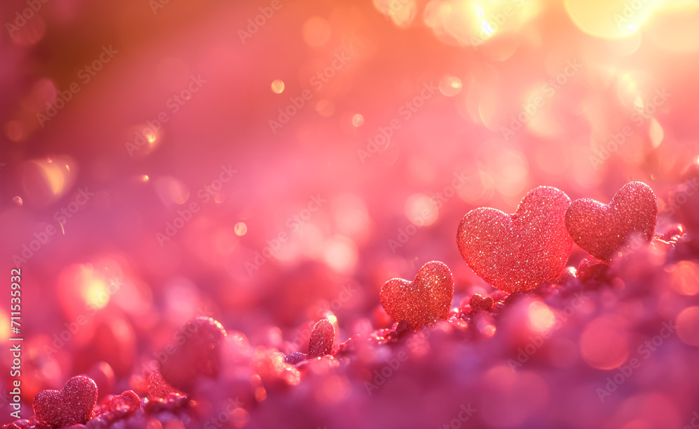 Valentine's Day Background Generative Ai