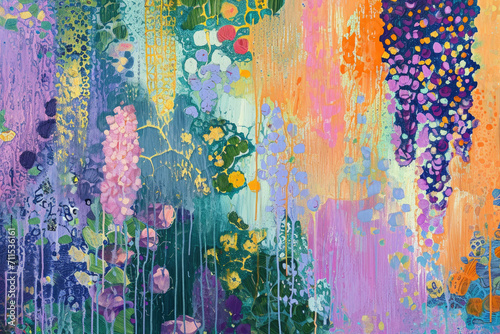 "Vibrant Springscape: A Masterpiece", spring art