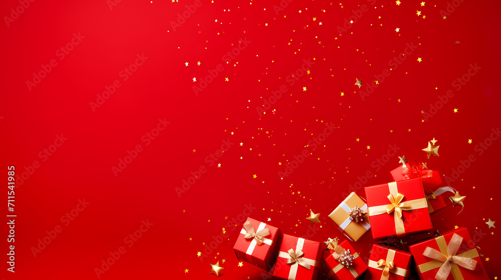 Gift box background with copy space for Christmas gifts, holiday or birthday Gift box background with copy space for Christmas gifts, holiday or birthday