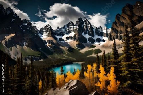 Valley of the Ten Peaks, Banff National Park photo