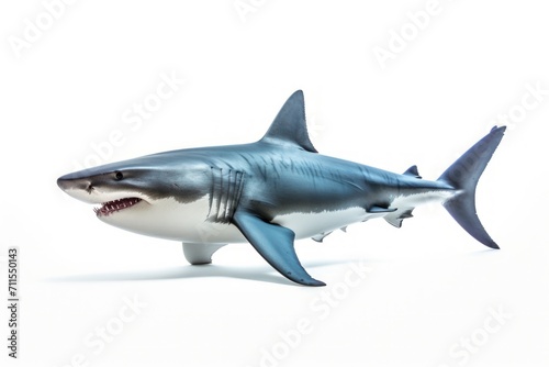 Shark isolated on a white background © Johannes