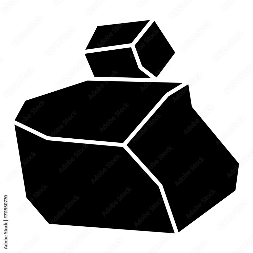 stone icon, rock icon stone icon, rock icon