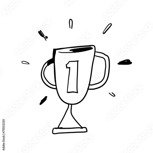 Doodle trophy