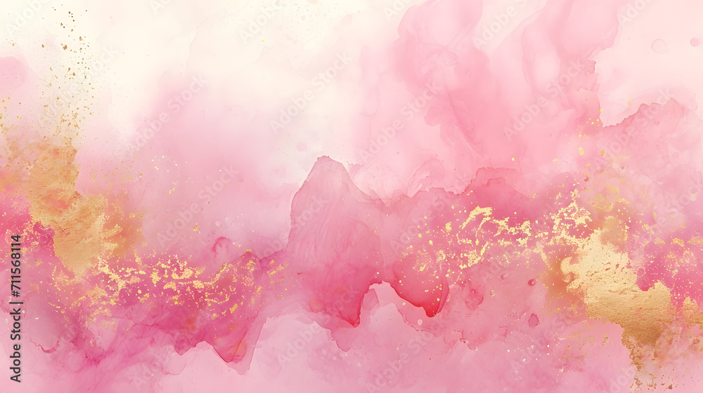 Fototapeta premium Abstract starlight and pink and purple clouds stardust, blink, background, presentation, star, concept, magazine, powerpoint, website, marketing,