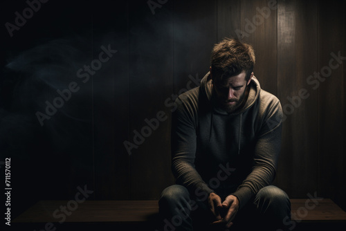 person in the dark 