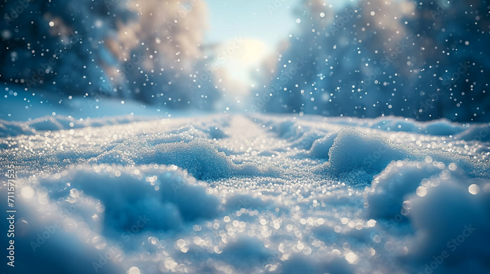 Winter background with snow. Winter background with snow.