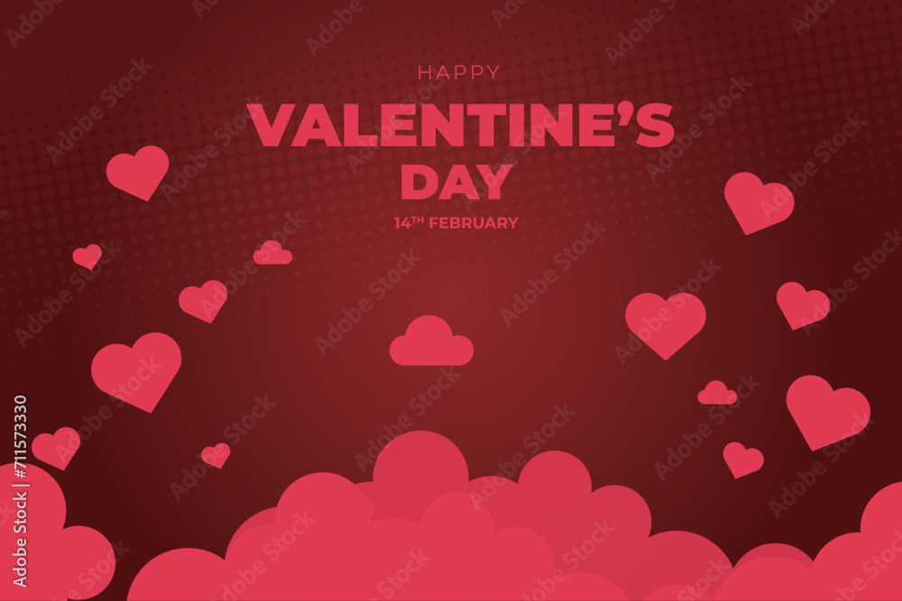 Valentine's Day background, happy white valentine's day banner Valentine's Day background, happy white valentine's day banner