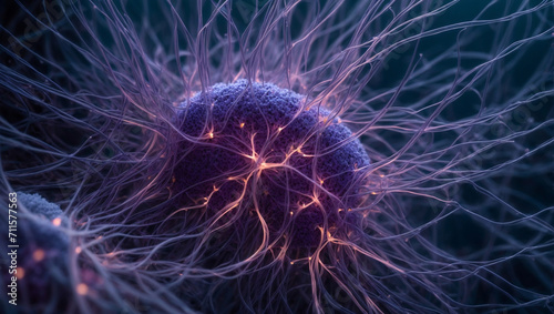 cancer medical cell nerves closeup © Jahansooz