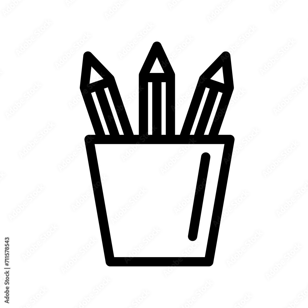 Stand Pencil icon PNG