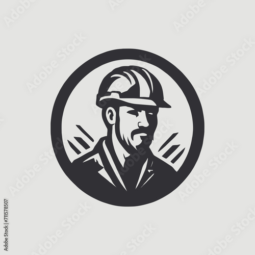 Coal Mining logo Eps Format Very Cool Design