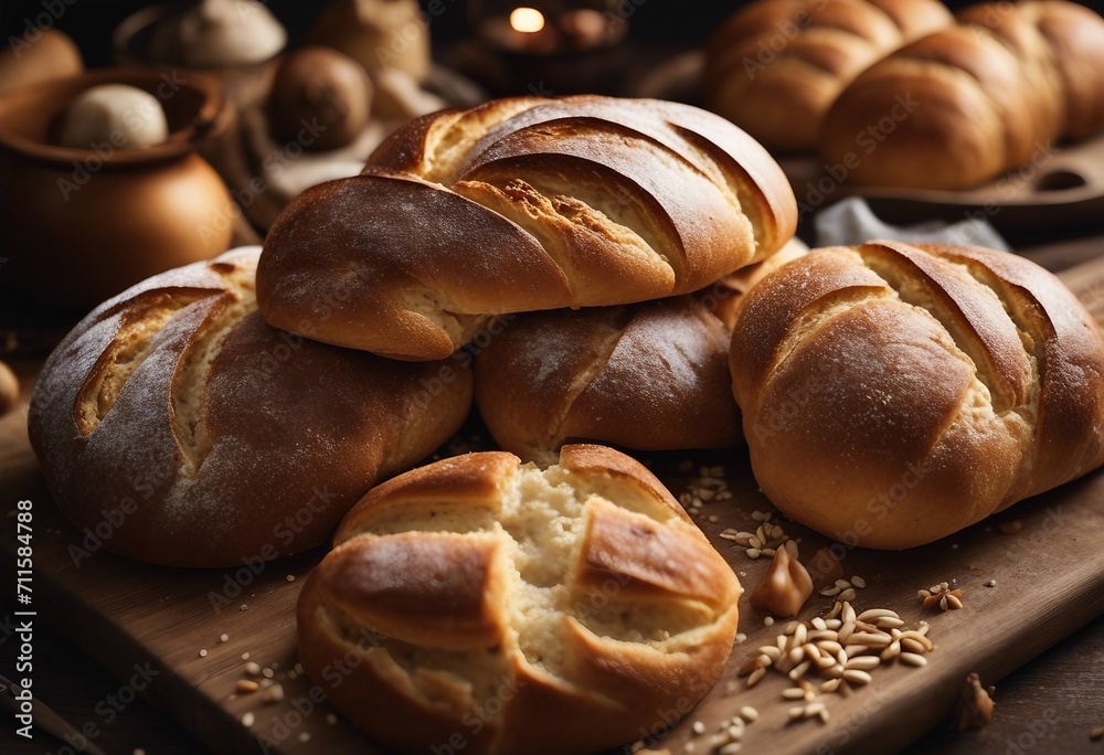 Assorted Artisan Breads Celebrating Baking Craftsmanship Assorted Artisan Breads Celebrating Baking Craftsmanship