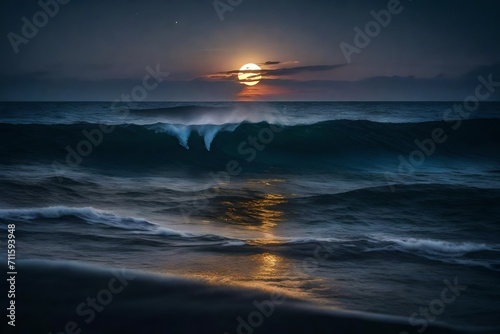 sunset on the beach © Awan Studio 