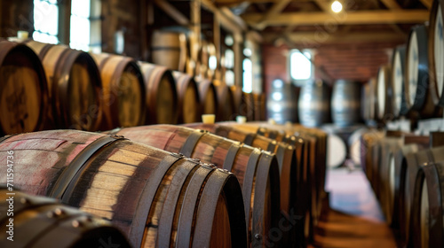 Wallpaper Mural Whiskey barrels, bourbon scotch wine Torontodigital.ca