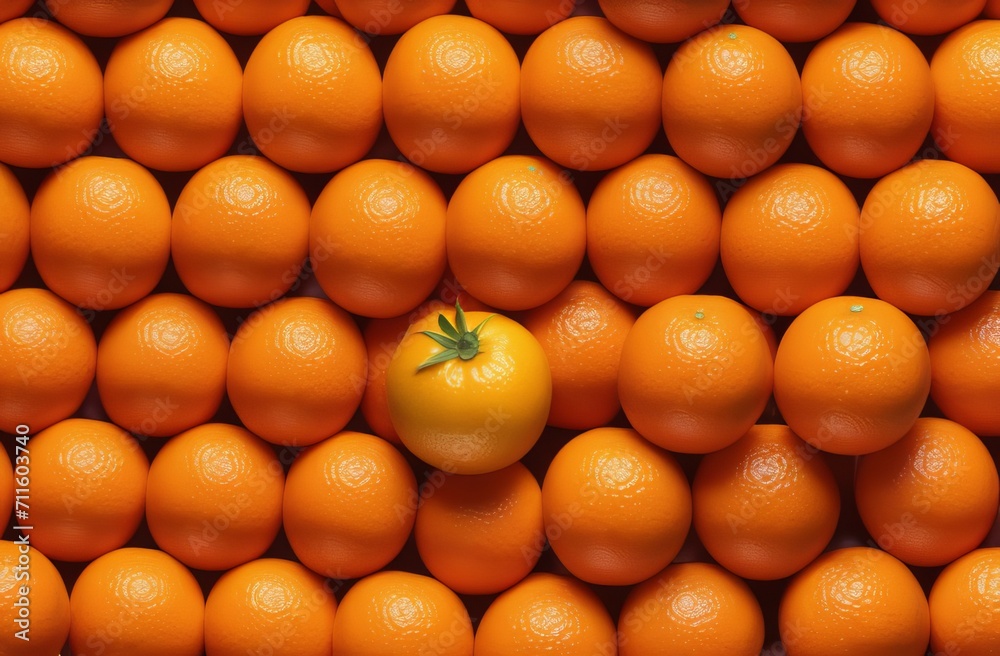 Orange tangerines, patter