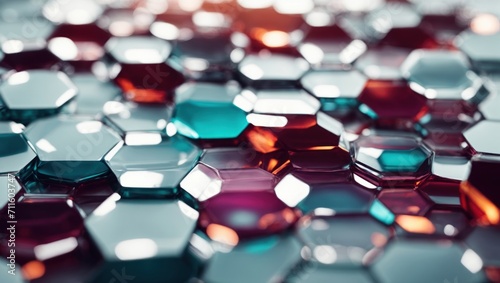 abstract background of squares