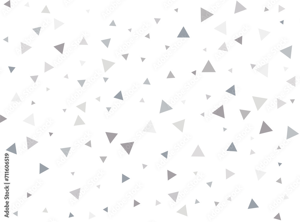 Silver Triangular Confetti Silver Triangular Confetti