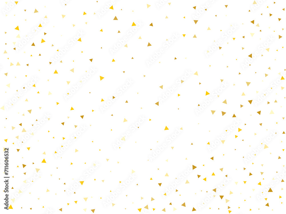 Mother Day Golden Triangle Confetti Mother Day Golden Triangle Confetti