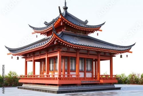 traditional Asian pagoda