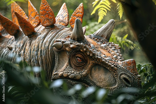 Stegosaurus Close Up © Ariestia