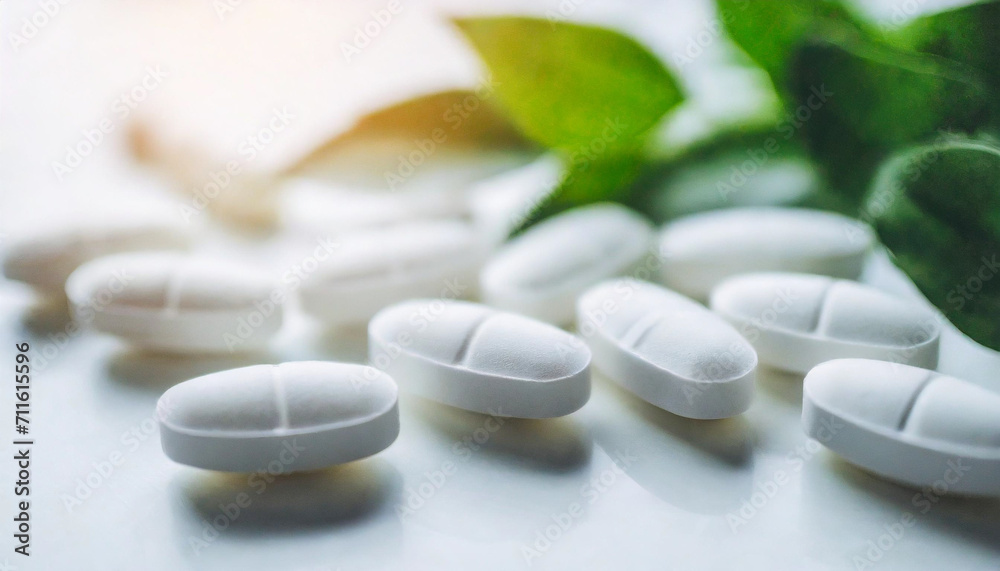 white capsule pill isolated on a clean white background, symbolizing pharmaceutical solutions and medical advancements white capsule pill isolated on a clean white background, symbolizing pharmaceutical solutions and medical advancements