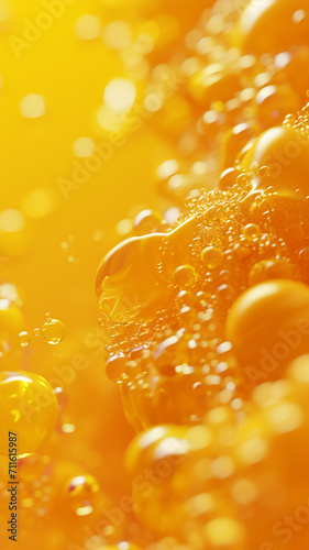 orange colored water background