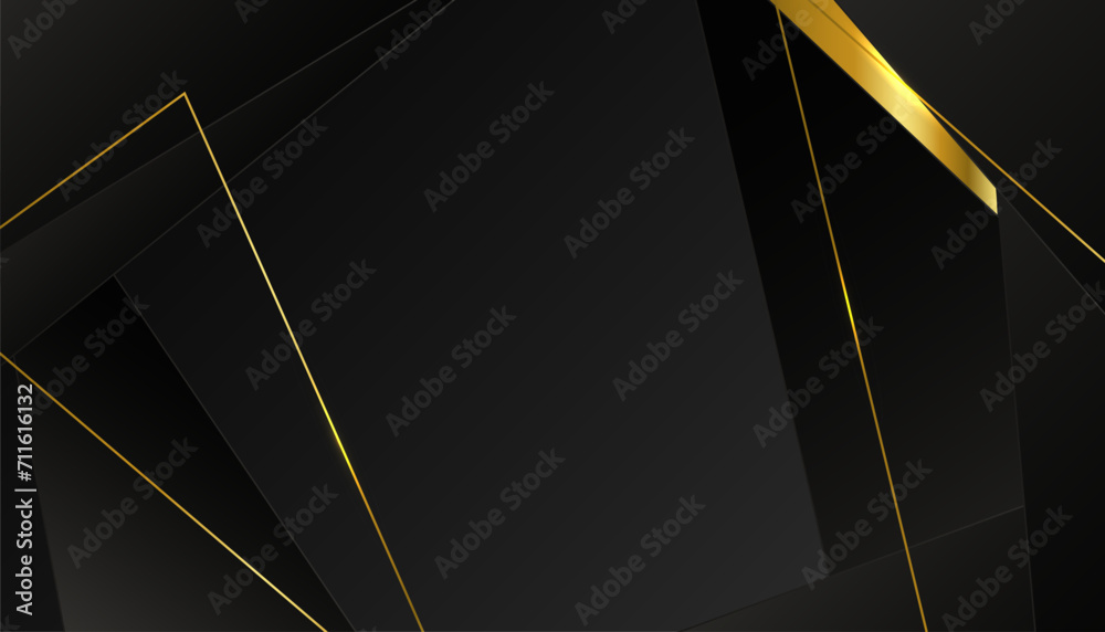Gold black gradient with abstract background or poster wallpaper Gold black gradient with abstract background or poster wallpaper