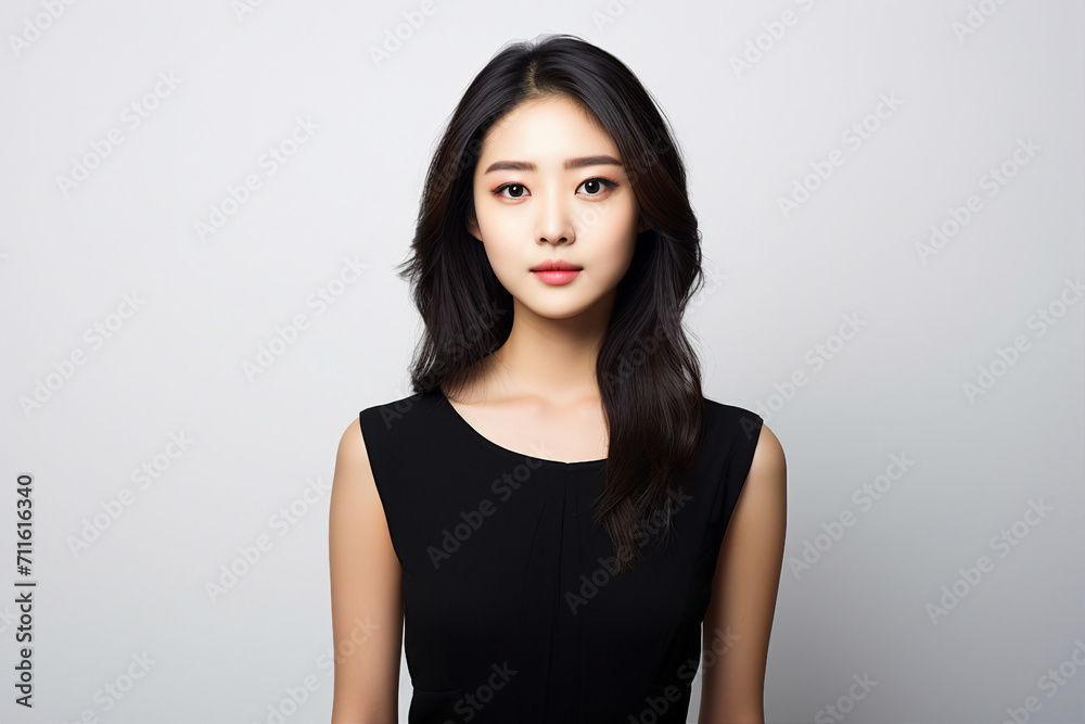 Creative graphics generative ai collage illustration of stunning gorgeous lady in elegant outfit over background Creative graphics generative ai collage illustration of stunning gorgeous lady in elegant outfit over background