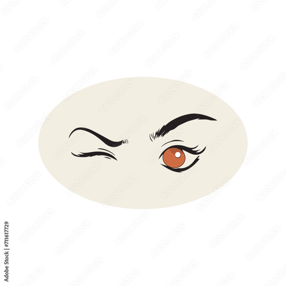 Female eyes icon with eye brows. Illustration of woman's sexy luxurious eye with perfectly shaped eyebrows and full lashes. Hand-drawn Idea for business visit card, typography vector. Female eyes icon with eye brows. Illustration of woman's sexy luxurious eye with perfectly shaped eyebrows and full lashes. Hand-drawn Idea for business visit card, typography vector.