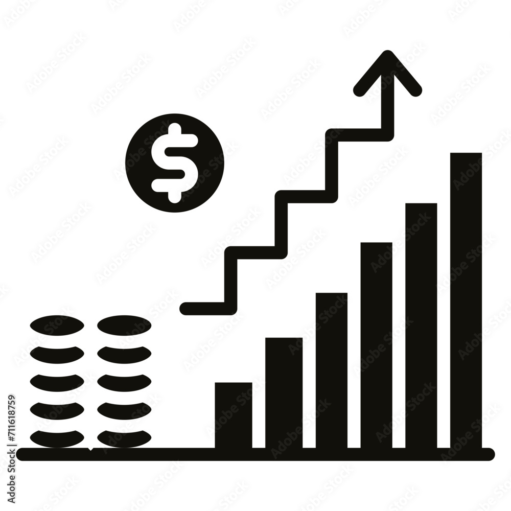 Economy icon vector image. Can be used for Gig Economy. Economy icon vector image. Can be used for Gig Economy.