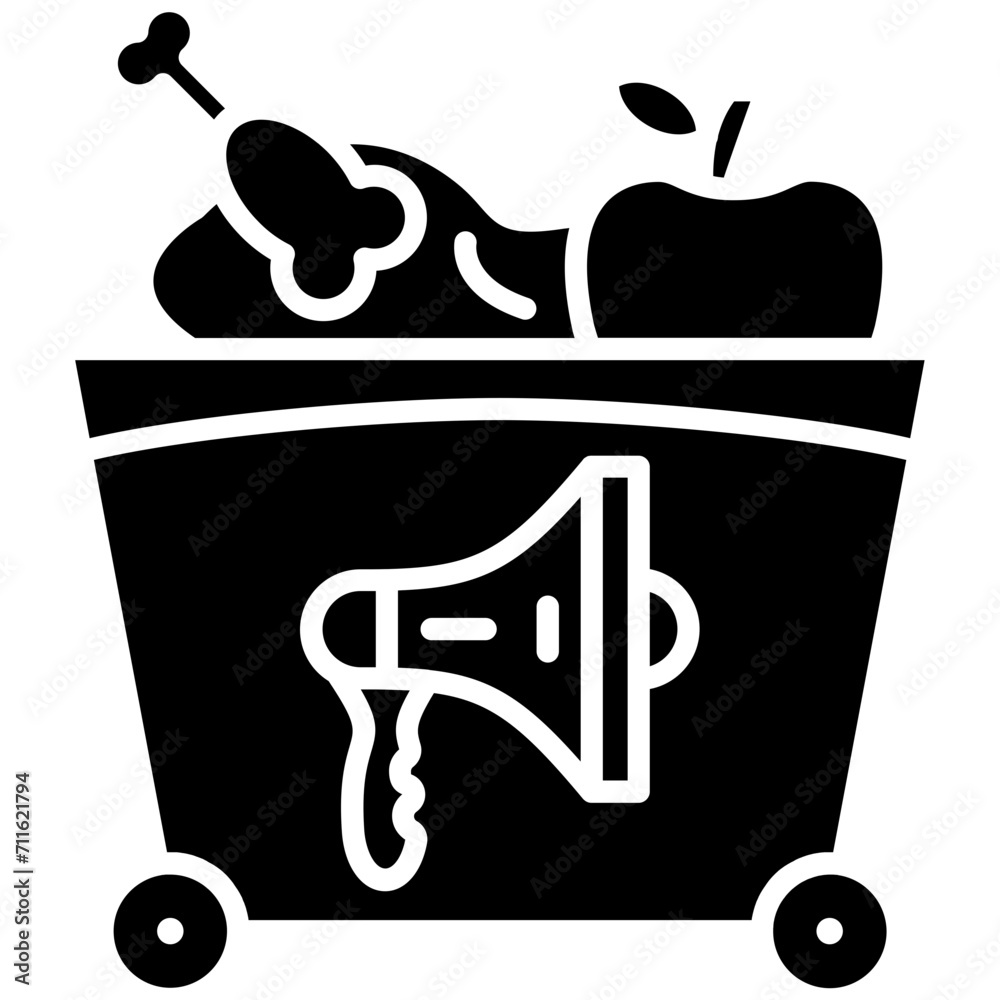 Food Waste icon vector image. Can be used for Economy. Food Waste icon vector image. Can be used for Economy.