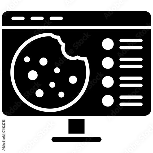 Http Cookie icon vector image. Can be used for Web Hosting.