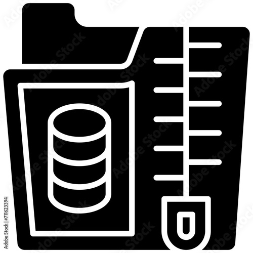 Zip Files icon vector image. Can be used for Web Hosting.