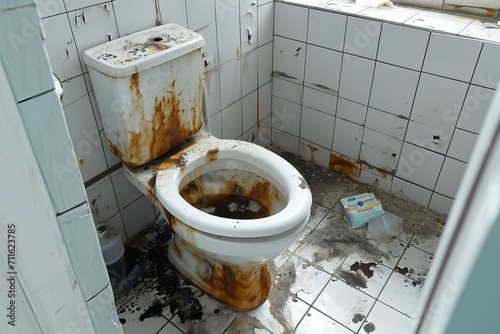 Extremely clogged dirty bat...