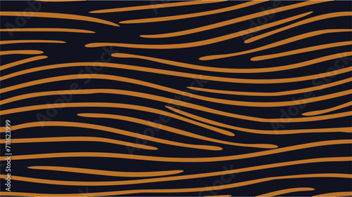 Stripe animals jungle tiger pattern. Sushi restaurant packaging and Menu design. Pattern for booklets, leaflets. Sushi restaurant menu pattern. Seamless. Simple striped wallpaper.