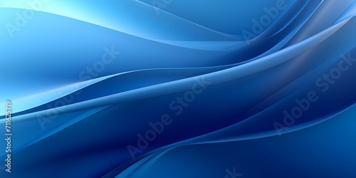 Abstract blue background with some smooth lines
