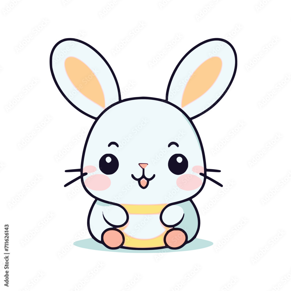 Cute Rabbit wild animal vector EPS Cute Rabbit wild animal vector EPS