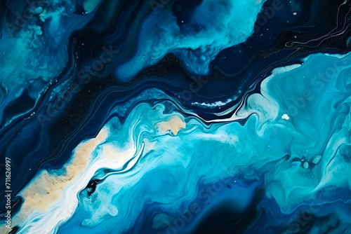 Swirls of blue marble. Liquid marble texture. Fluid art. abstract waves skin wall luxurious art ideas