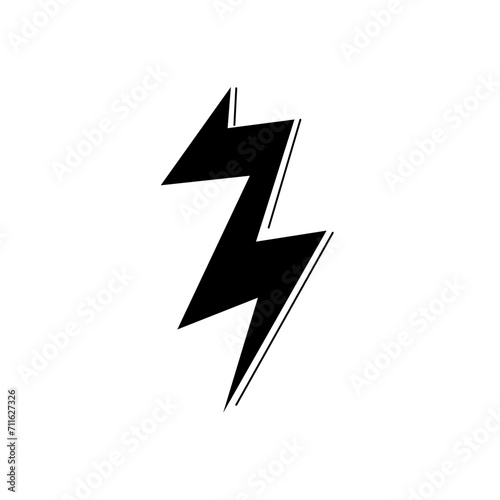 Black Lightning Icon