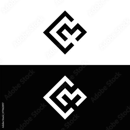 MC logo. M C design. White MC letter. MC, M C letter logo design. Initial letter MC linked circle uppercase monogram logo. M C letter logo vector design. MC letter logo design five style.	
